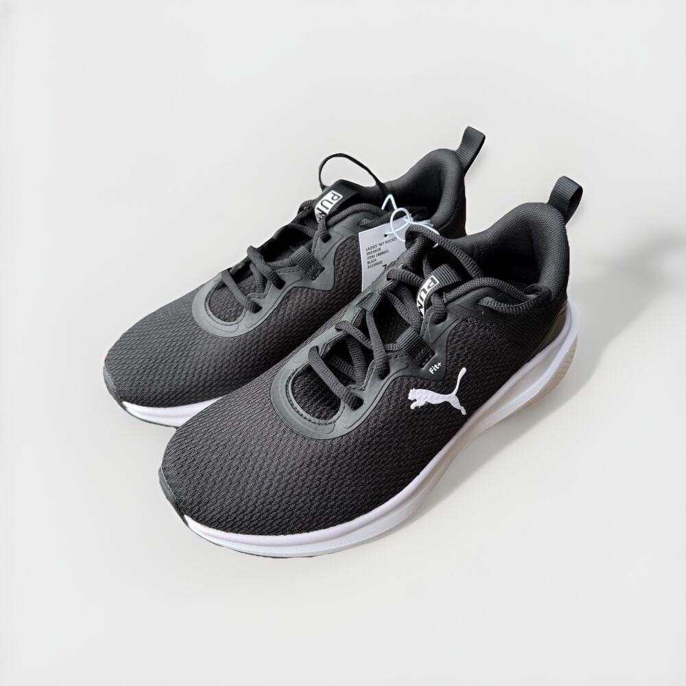PUMA skyrocket Ladies sneakers black comfort light weight New multiple sizes - Picture 2 of 6